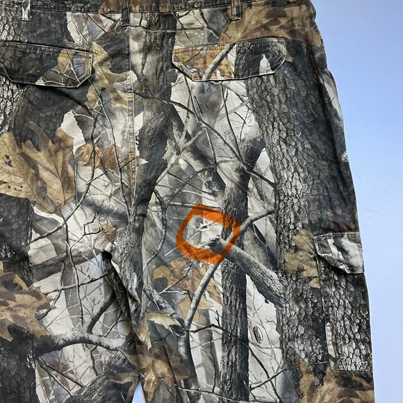 Outfitters Ridge Realtree Hardwoods Camouflage Camo Cargo Pants XL Hunt 40 x 32 - Picture 8 of 11